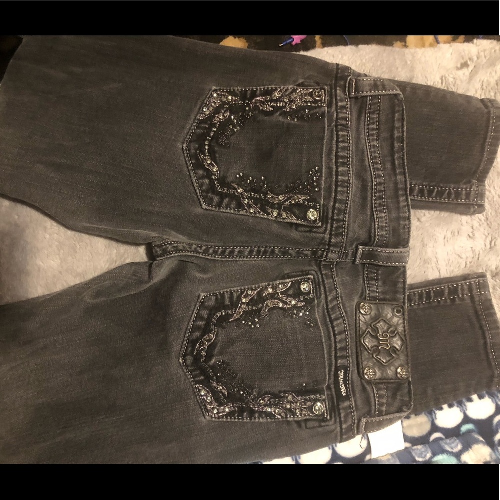 Miss me black skinny jeans